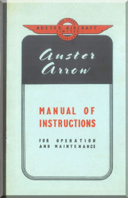 Auster Arrow  Aircraft Instruction  Manual