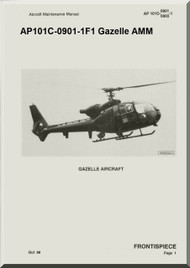 Westland Gazelle ASH Mk1 Helicopter Basic Maintenance AP101C-0901-1F1