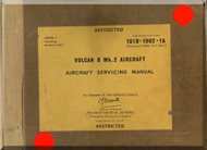 A. V. Roe Avro Vulcan  B Mk.2 Aircraft Service  Manual -   101B-1902-1A , Cover 2 , 1968