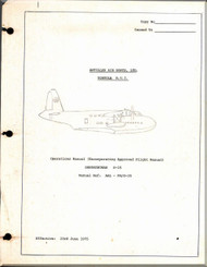 Short Aircraft Sandringham S.25 Aircraft Operating Manual