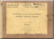 Handley Page Victor B Mk.1  Aircraft  Service Manual Volume 1