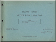 Handley Page Victor B Mk.2  Aircraft Pilot's Notes Manual 
