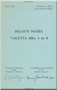Vickers Valletta  Mks1 to 4 Aircraft  Pilot's Notes Manual -   AP 4262A
