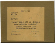 Vickers Valiant B Mk.1   Aircraft  Maintenance Manual - Electrical , Instrument , Radio and Armament Installations 