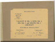 Vickers Valiant B Mk.1   Aircraft  Maintenance Manual - Electrical Installations