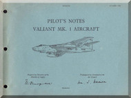 Vickers Valiant Mk.1   Aircraft  Pilot's Notes Manual