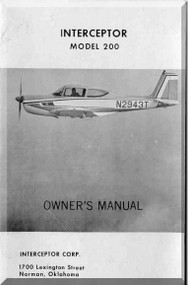 Meyer Model 200  Aircraft Owner's Manual 