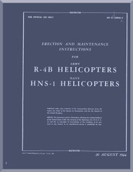 Sikorsky R-4 HNS-1 Helicopter Maintenance Manual - 01-230H-2