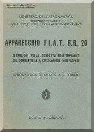 FIAT BR.20  Aircraft Maintenance Fuel System Manual