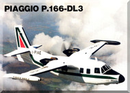 Piaggio P.166 DL3 Aircraft Technical Brochure   Manual,  ( English Language ) 