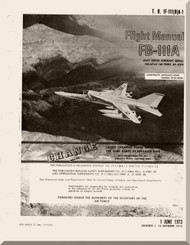 General Dynamics FB-111A Aircraft Flight Manual, T.O. 1F-111(B)A-1, 1973