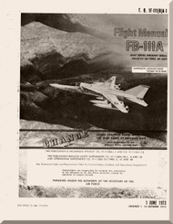 General Dynamics FB-111A Aircraft Flight Manual, T.O. 1F-111(B)A-1, 1973