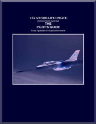 General Dynamics / Lockheed  F-16 A / B  Aircraft   Pilot Guide Manual 