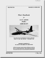 Glenn Martin P4M Mercator Flight handbook    A.N. 01-35EH-501  1951 