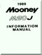 Mooney M.20 J Aircraft Information  Manual - 1989