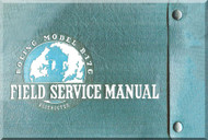 Boeing B-17 G Aircraft  Field Service Manual -  ,   1945