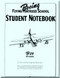 Boeing B-29 Aircraft Student Notebook  Manual -   ,   1943