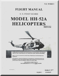 Sikorsky HH-52A  Helicopter Flight Manual   ,  T.O. 1H-52A-1 