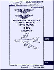 Boeing E-6A   Aircraft    Supplemental Flight  Manual - A1-E6AAA-NFM-200 -1994