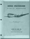 Boeing B-377 10–34 Stratocruiser Aircraft Pilots Handbook Manual - United Air Lines , 1950 Boeing B-377 10–34 Stratocruiser Aircraft Pilots Handbook Manual - United Air Lines , 1950