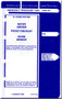 Sikorsky NAVY MH-53 E  Helicopter Pocket Check List  Manual