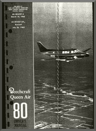 Beechcraft 65 & 80 Aircraft  Owner's Manual - , 1963