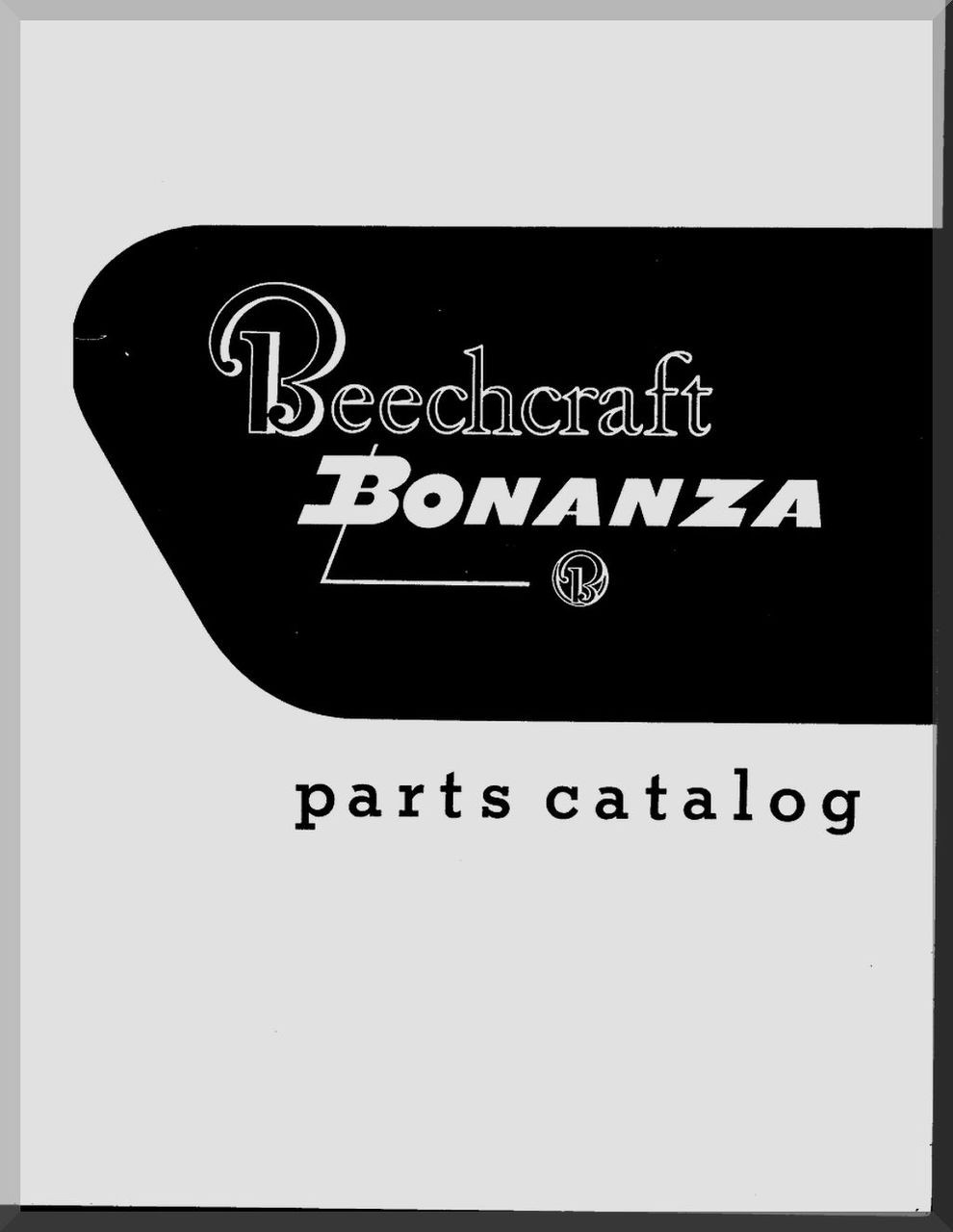 Beechcraft Bonanza 35 Aircraft Parts Catalog Manual 1951 Aircraft