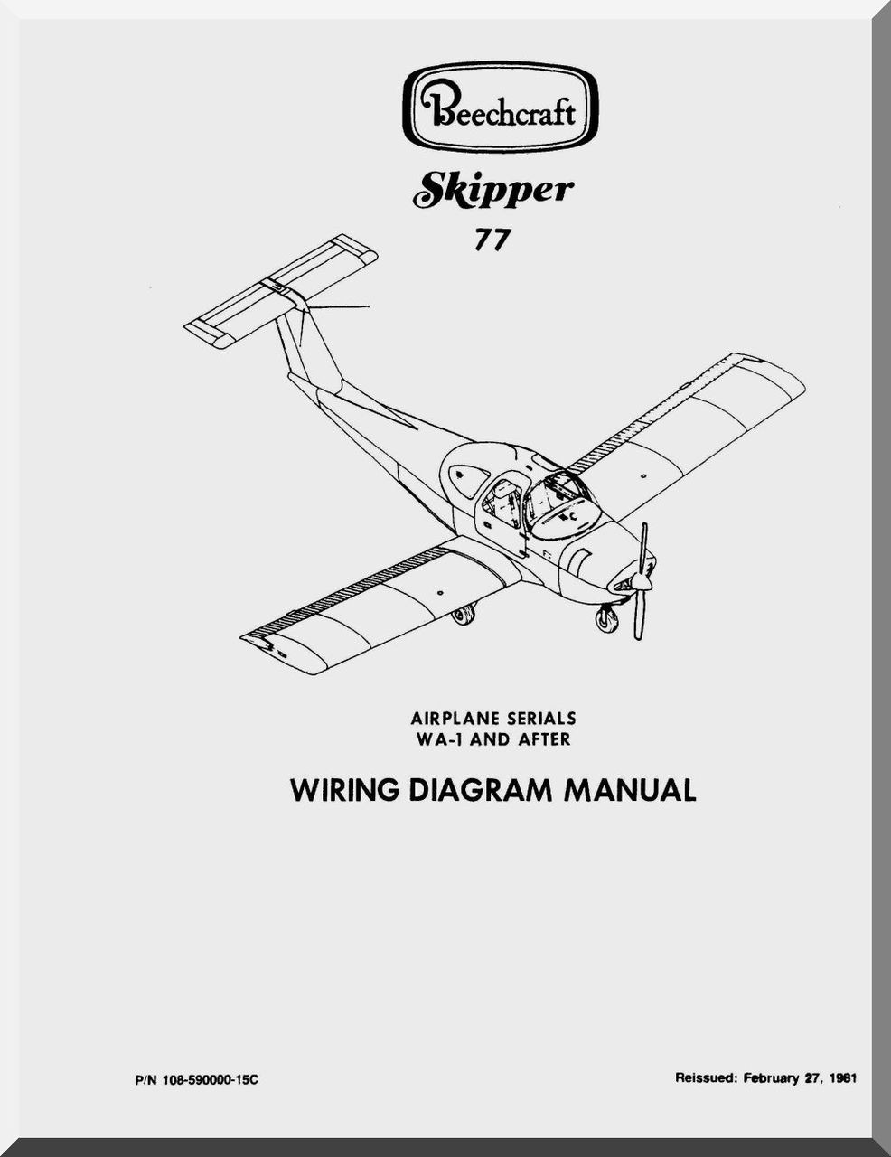 Beechcraft Skipper 77 Aircraft Wiring Manual