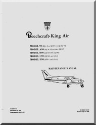 Beechcraft  King Air 90 thru E90 Aircraft  Maintenance Manual