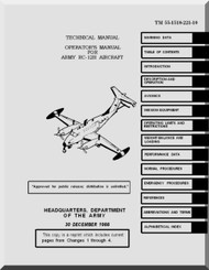 Beechcraft RC-12 H Aircraft Operator's  Manual  TM 1-1510-221-10