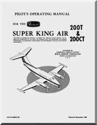 Beechcraft Model Super King Air 200 T & CT  Aircraft  Operating  Manual 