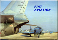 FIAT Aviation Aircraft Technical Brochure  Manual - 1956
