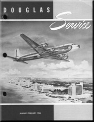 Douglas  Aircraft Service Digest  -  January -  February  - 1956