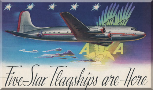 Douglas DC-6 Flagship American Airlines Technical Brochure