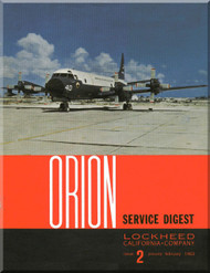 Lockheed Orion  Aircraft Service Digest  - 2 -  February - 1963