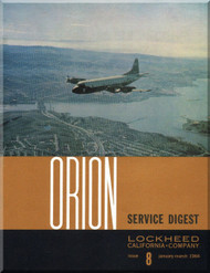 Lockheed Orion  Aircraft Service Digest  - 8 -  January February - 1964