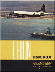 Lockheed Orion  Aircraft Service Digest  - 15 -  December -  1966