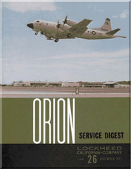 Lockheed Orion  Aircraft Service Digest  - 26 -  December -  1972