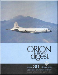 Lockheed Orion  Aircraft Service Digest  - 30 -  June  -  1975