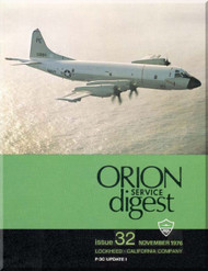 Lockheed Orion  Aircraft Service Digest  - 32 -  November -  1976
