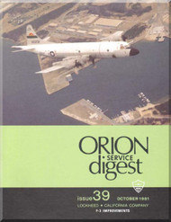 Lockheed Orion  Aircraft Service Digest  - 39 -  October -  1981
