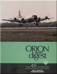 Lockheed Orion  Aircraft Service Digest  - 45  -  September -  1987