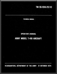 Cessna T-41B   Aircraft Operator's Manual  ,  1974 TM 55-1510-212-10