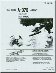 Cessna A-37 B  Aircraft Flight Manual TO 1A-37B-1 , 1972