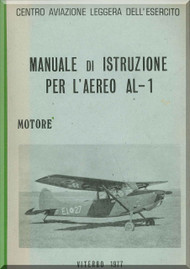 Cessna AL-1 Manuale di Istruzione  - Motore  ( Italian Language ) , 1978