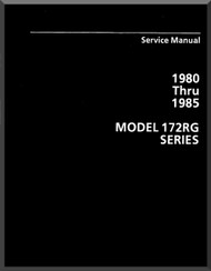 Cessna  175 RG   Series Aircraft Service   Manual 1980 Thru 1985