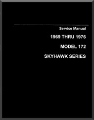 Cessna 172  Series Aircraft Service   Manual 1969 Thru 1976