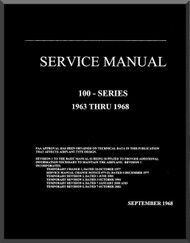 Cessna 100 Series  Aircraft Service   Manual 1963 Thru 1968