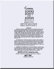 Cessna  Skynight  Aircraft Service Manual  , 1966 thru 1968