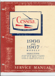 Cessna 320 Skynight Aircraft  Service  Manual 1966 -1967